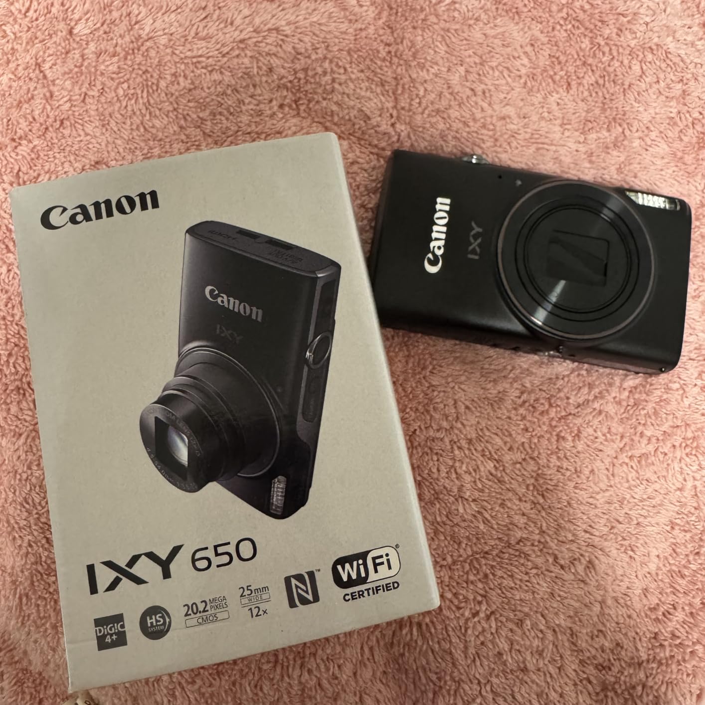 Canon IXY 650 Compact Digital Camera, Silver, 12x Costa Rica | Ubuy